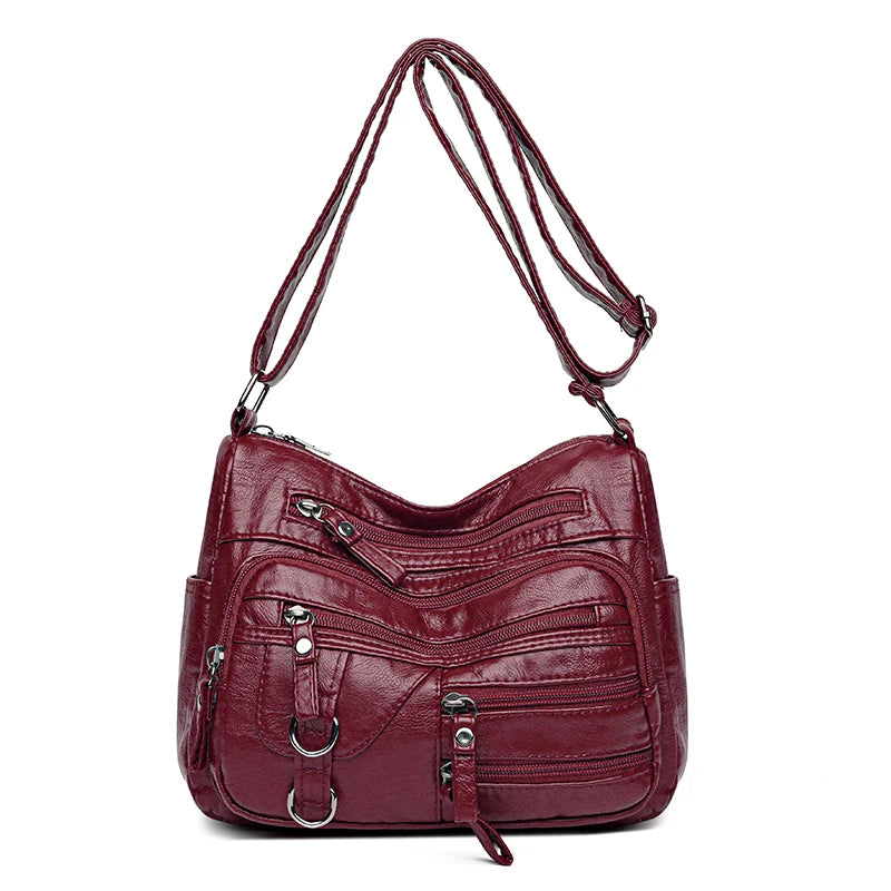 Large Capacity Commuter Messenger Bag size reference
