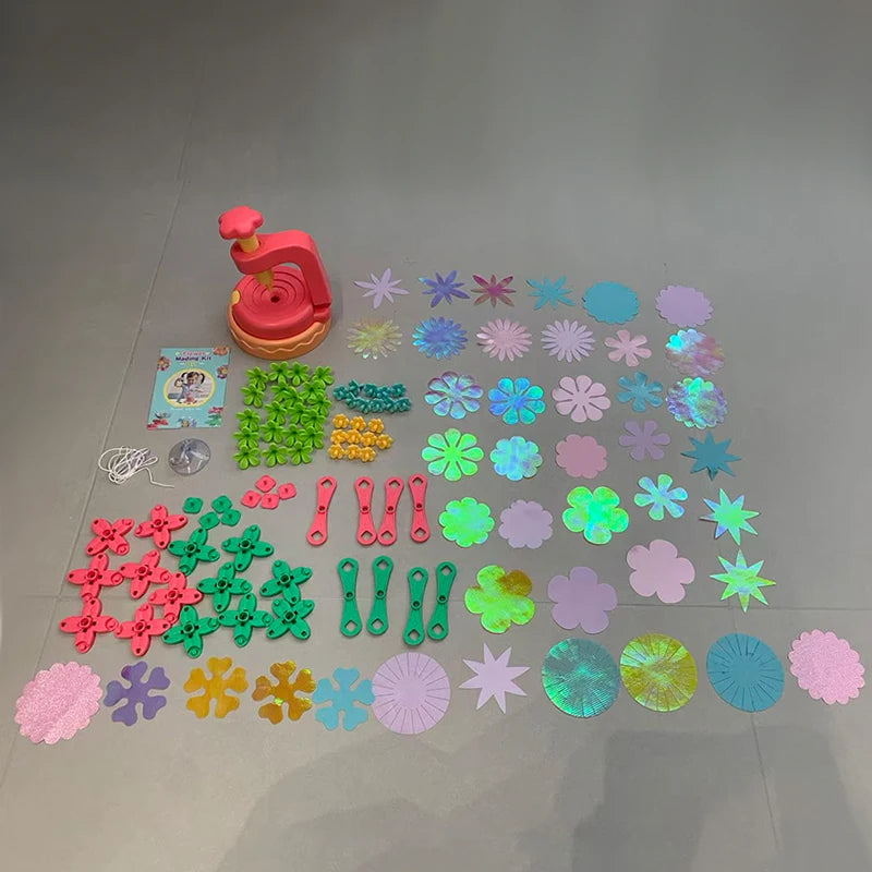 Embossing Flower Craft Kit components
