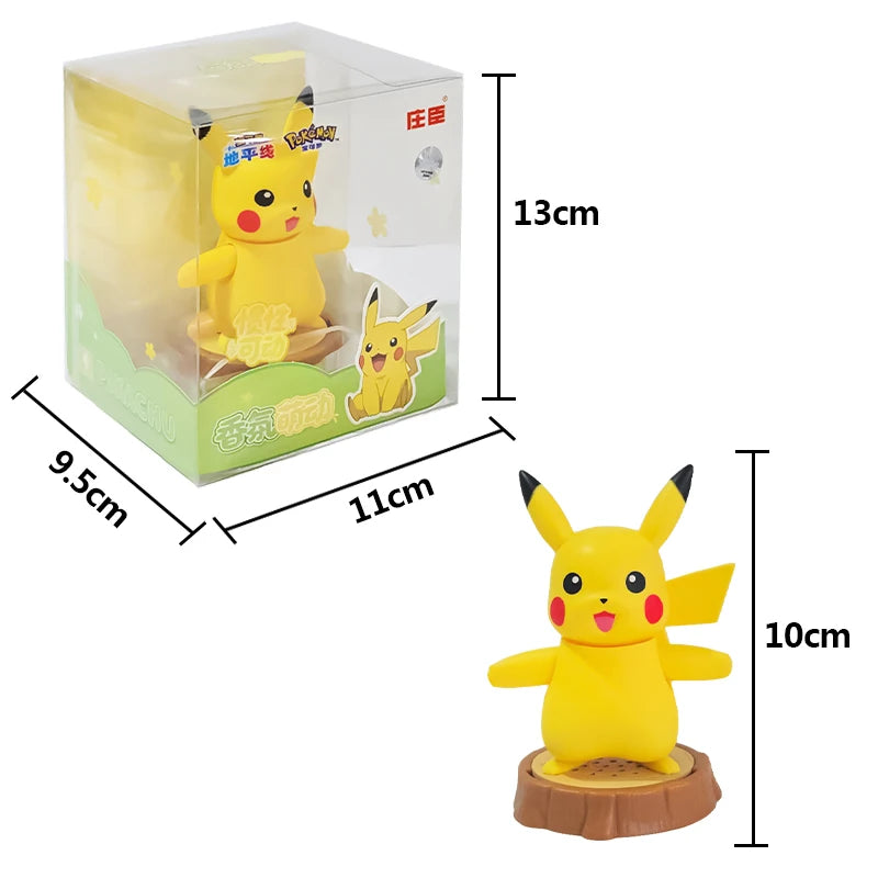 Figurine Pokemon Horizons Figures Cubone Tinkatink Big Pikachu Gengar Action Original Pocket Monster Collect Ornament Statue Toy
