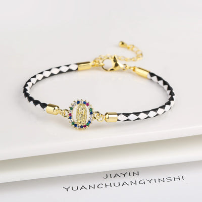 Rosette Virgin Mary Bracelet - Virelle