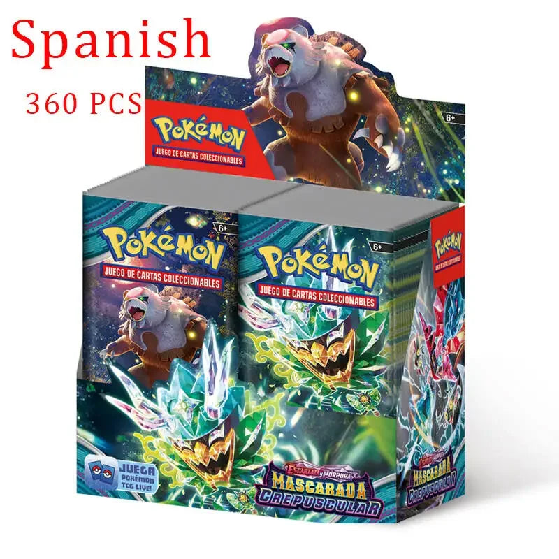 ★Newest 324Pcs Pokemon Cards Sun & Moon XY Evolutions Pokemon Booster Box Collectible Tradiner Card Game toy for children！
