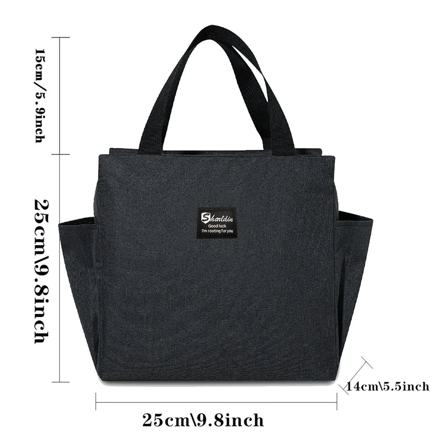 Insulated Lunch Bag - Marble Design A