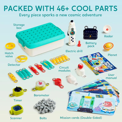 JOYFY Space Circuits Electronics Kit project examples