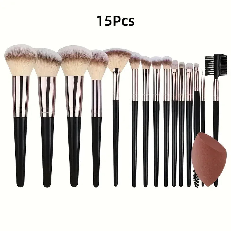 Veloura SoftBlend Makeup Brush Set close-up