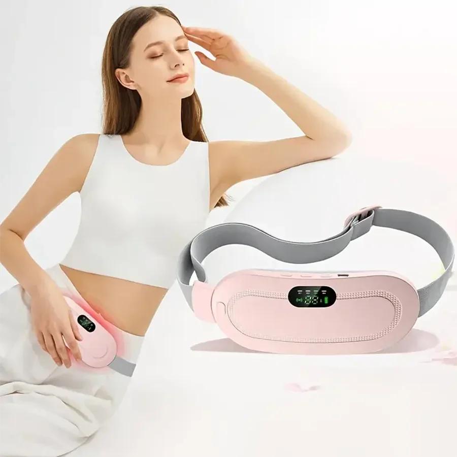 Rechargeable Heating Belt - Pink