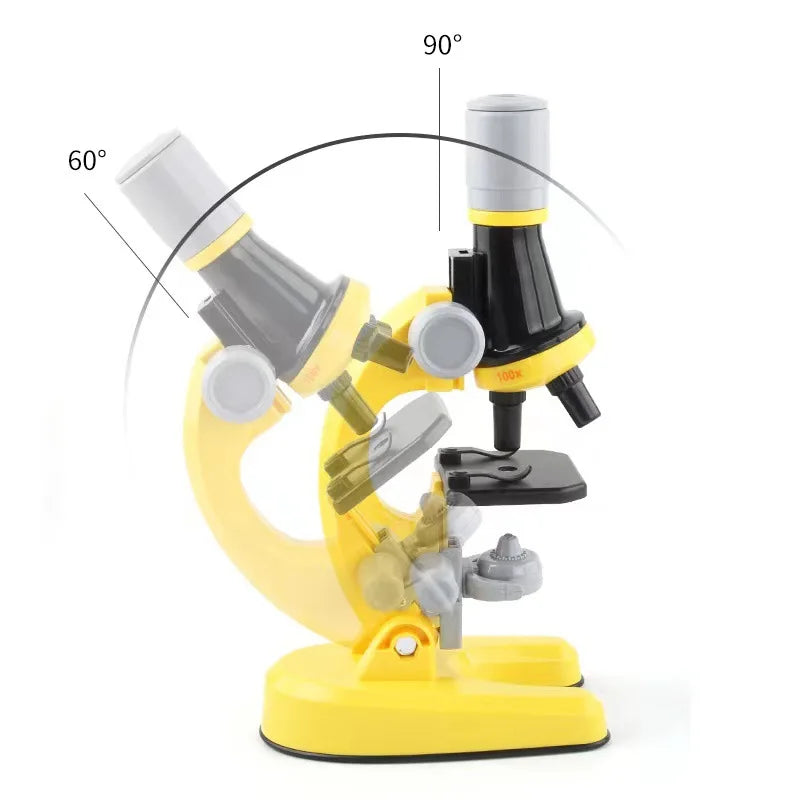 1200x LED Microscope Science Kit - Pink