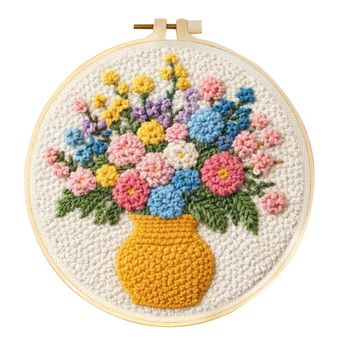 DIY Punch Needle Animal Kit styling shot