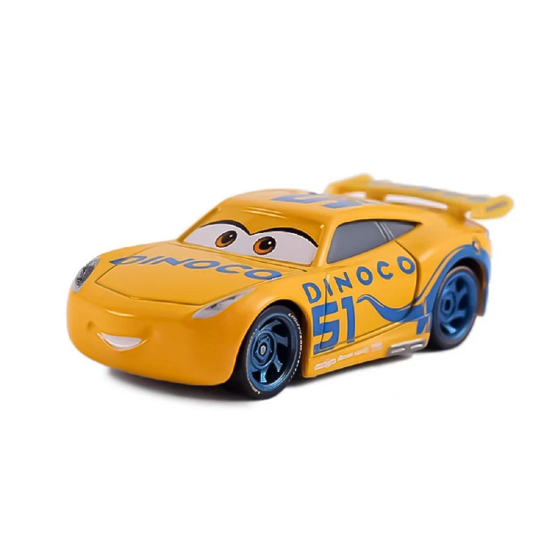 Pixar Car 3 Racing Cars 2 Metal Lightning Mcqueen Collection Mater Small Fritter Frank Lizzie Sarge Guido Luigi Damage Kids Toy
