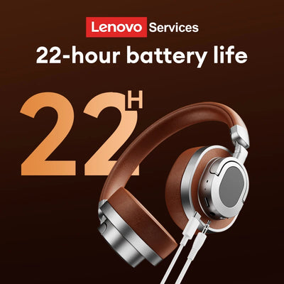 Lenovo LE602 Bluetooth Headphones - Black