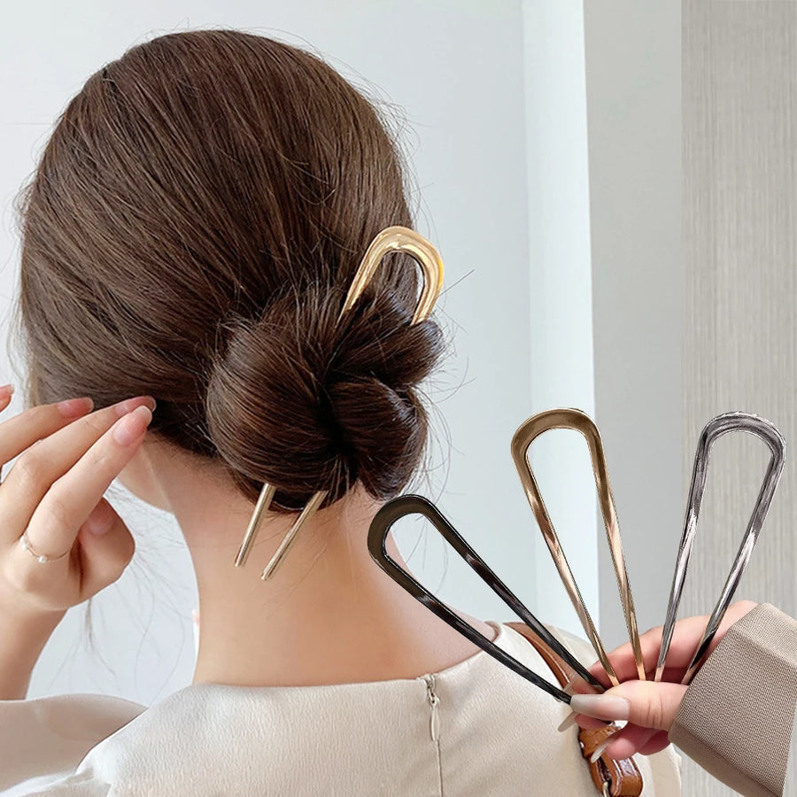 U-Shaped Beach Hair Clip