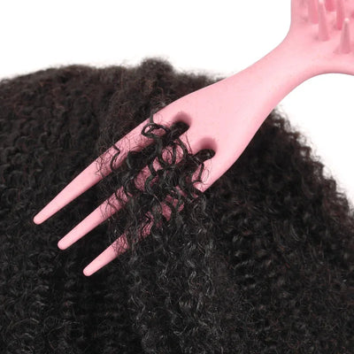 Curlivane FlexComb Curl Brush - Black
