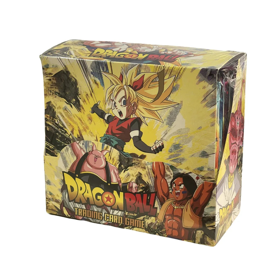 New Dragon Ball Series Card English Anime Character Peripheral Collection Flash Card Toys Children's Gift Original Box
