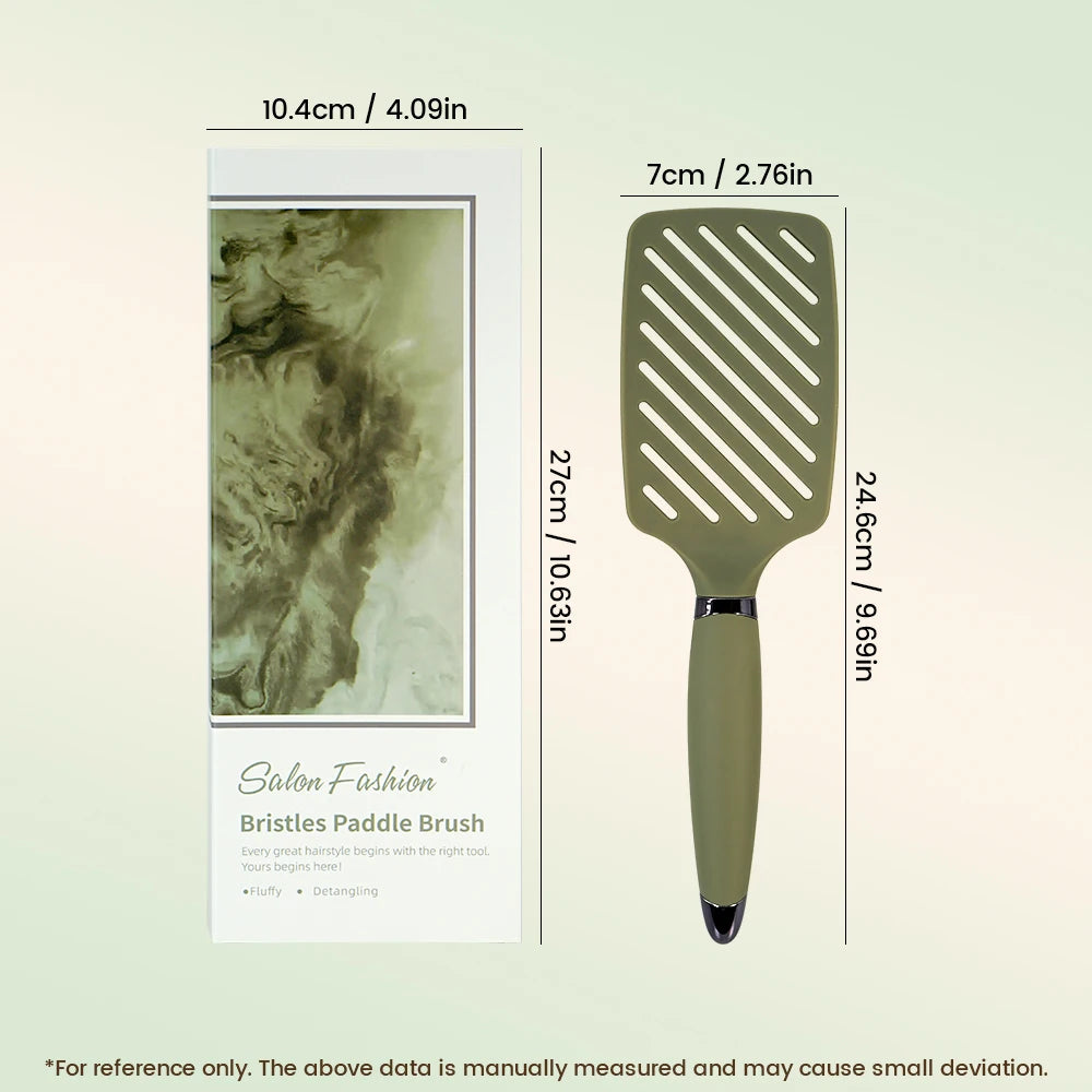 Bristella AirGlow Detangling Brush close-up