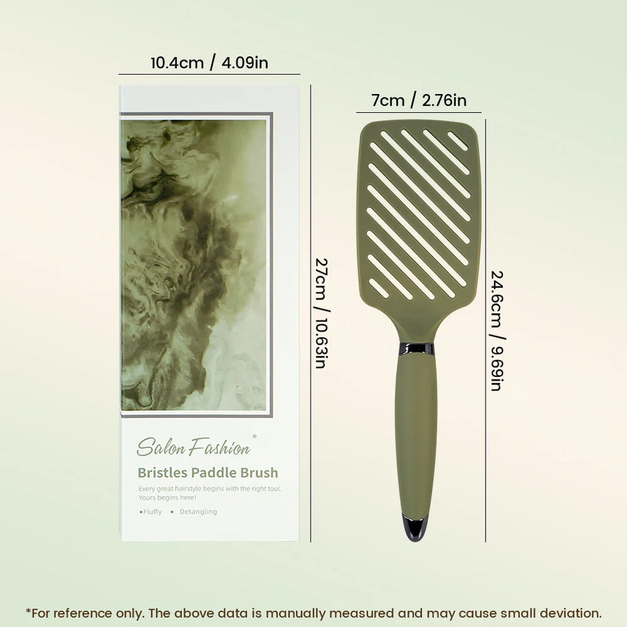 Bristella AirGlow Detangling Brush close-up