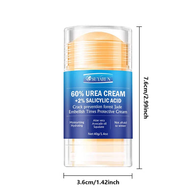 60% Urea Foot Cream Stick texture detail