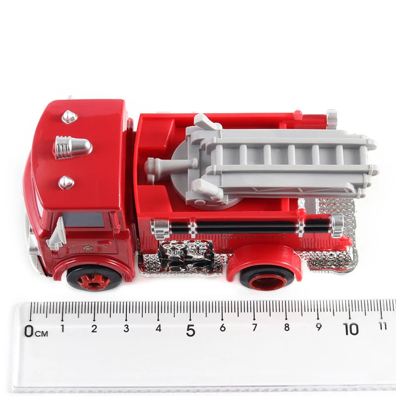Pixar Cars 3 Model Car Toy White Police ATV Fire Engine Lightning McQueen Metal Alloy Diecast Car Model Children’s Toy Gifts
