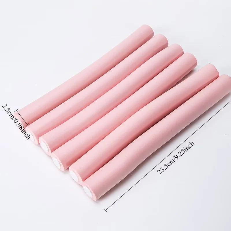 Lunavelle CurlWand Heatless Curling Set - Pink