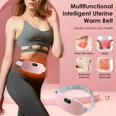Rechargeable Heating Belt - White
