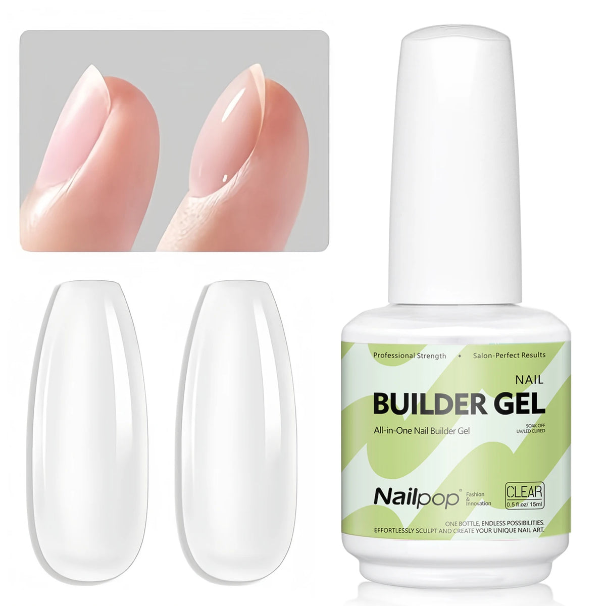 Acrylune Nail Extension Sculpt Gel colour range