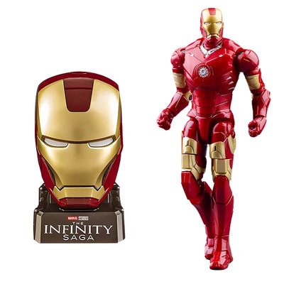 Original Avengers Legends Figures Toy ZDTDS Ant-Man Iron Spider Man Captain Heroes Helmet Deform Set Action Figurine Statue Doll