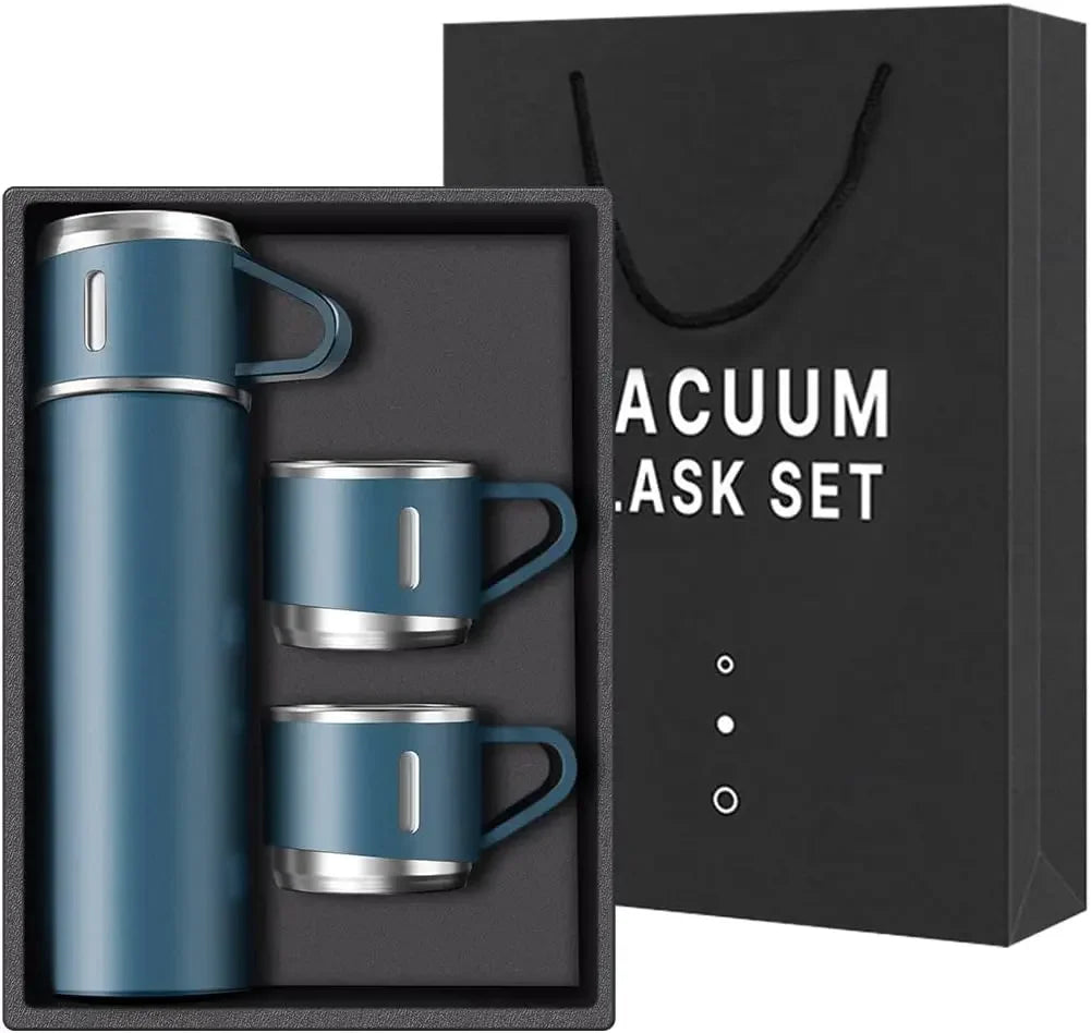 Vacuum-Insulated Thermos Bottle temperature display