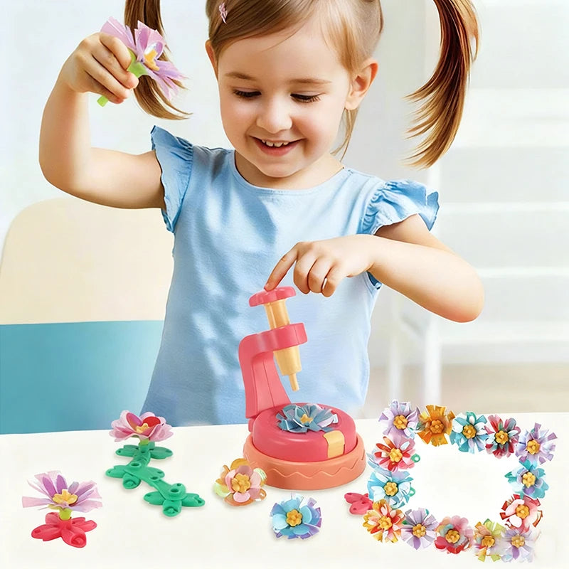 Embossing Flower Craft Kit close-up