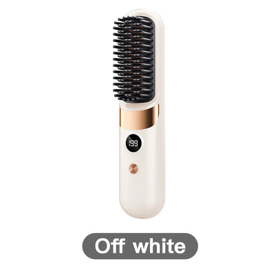 Lunara Glide Cordless Styling Brush charging