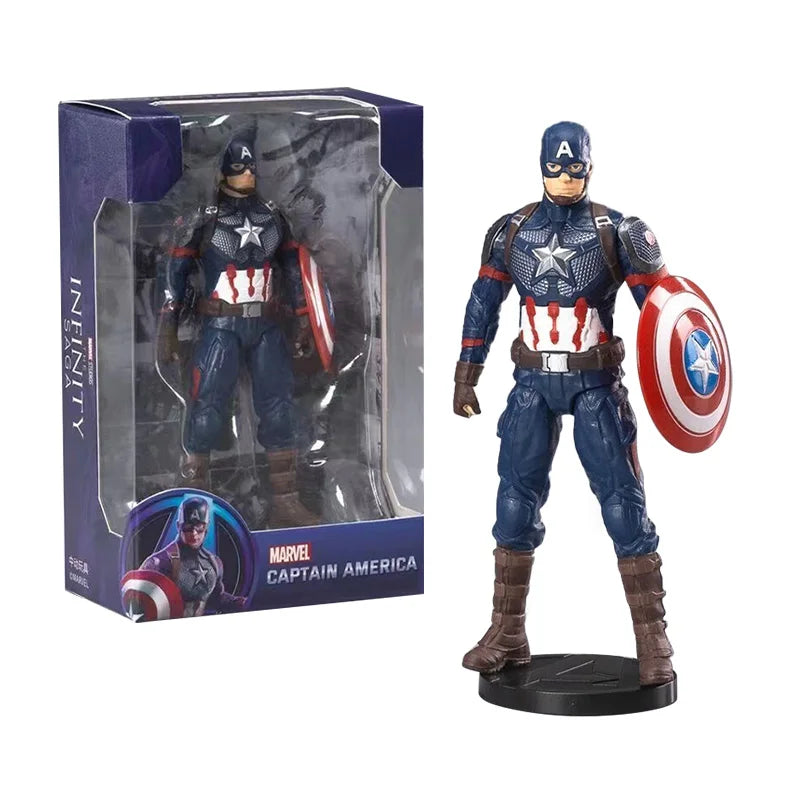 ZDTDS 10CM Avengers Figure Rival Rhino Thanos Ghost Man Scarlet Venom Octopus Iron Spider Captain Hulk Legends Toy Doll Figurine