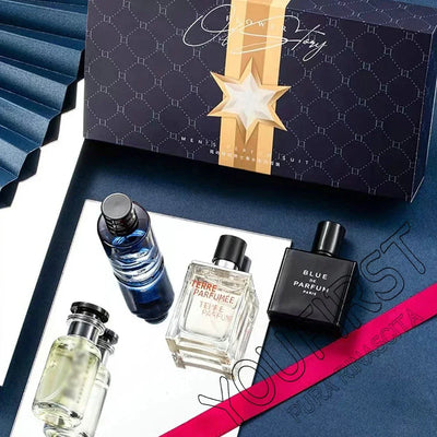Veloura Élégance Men's Fragrance Set packaging