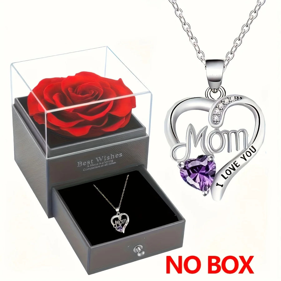 Amorae Heart Keepsake Necklace - Design B