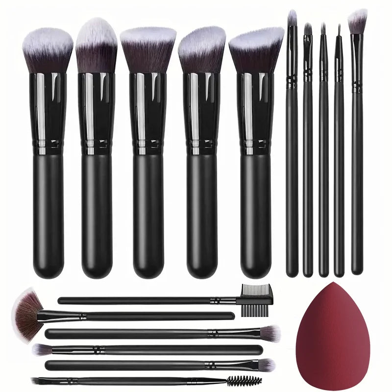 Aurevia ProBlend Makeup Brush Set full collection
