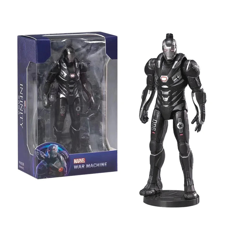 ZDTDS 10CM Avengers Figure Rival Rhino Thanos Ghost Man Scarlet Venom Octopus Iron Spider Captain Hulk Legends Toy Doll Figurine