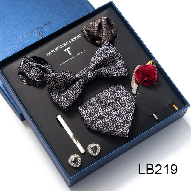 Silvane Luxe Men's Tie Set colour variety