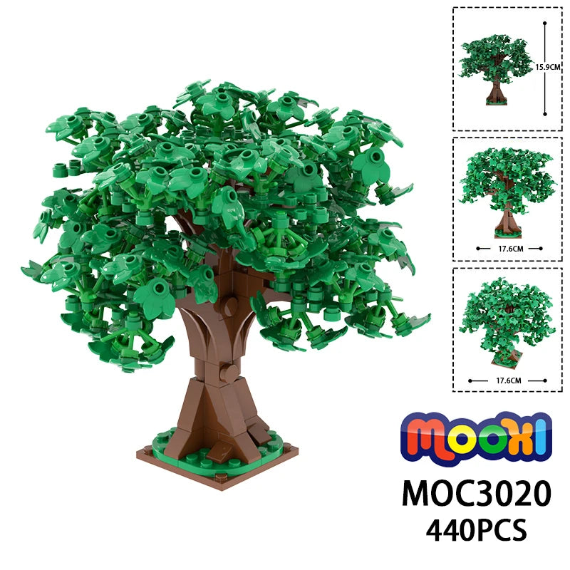 Tree Series Building Block Set - 440pc