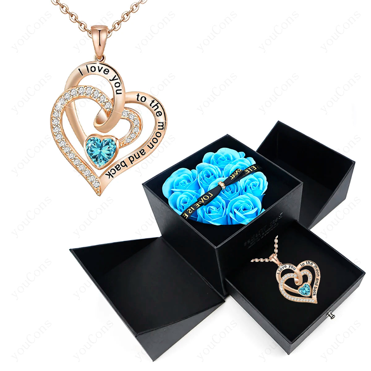 Heart Pendant Necklace pendant detail