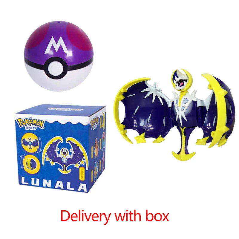 22 Styles Pokemon Action Figure Poke Ball Toy Doll Pikachu Eevee Gyarados Charizard Mew Mewtwo Elf Pocket Monster Pokeball Model