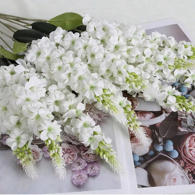 Hyacinta Silk Hyacinth Flower Set - Beige