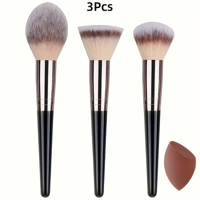 Veloura SoftBlend Makeup Brush Set full set layout