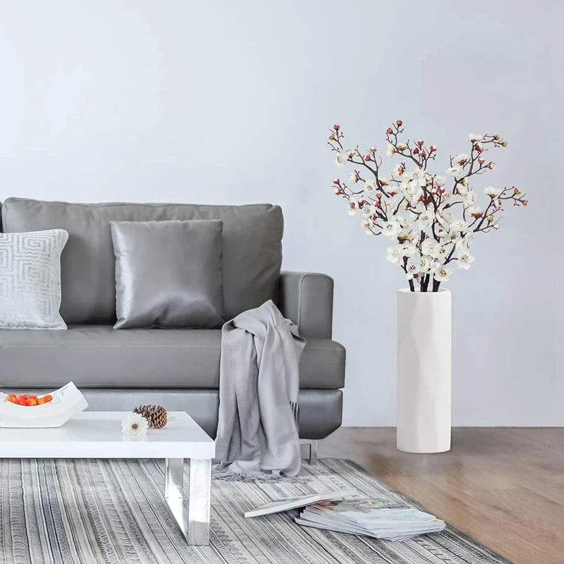Plumelle Artificial Plum Blossom Branch - Green