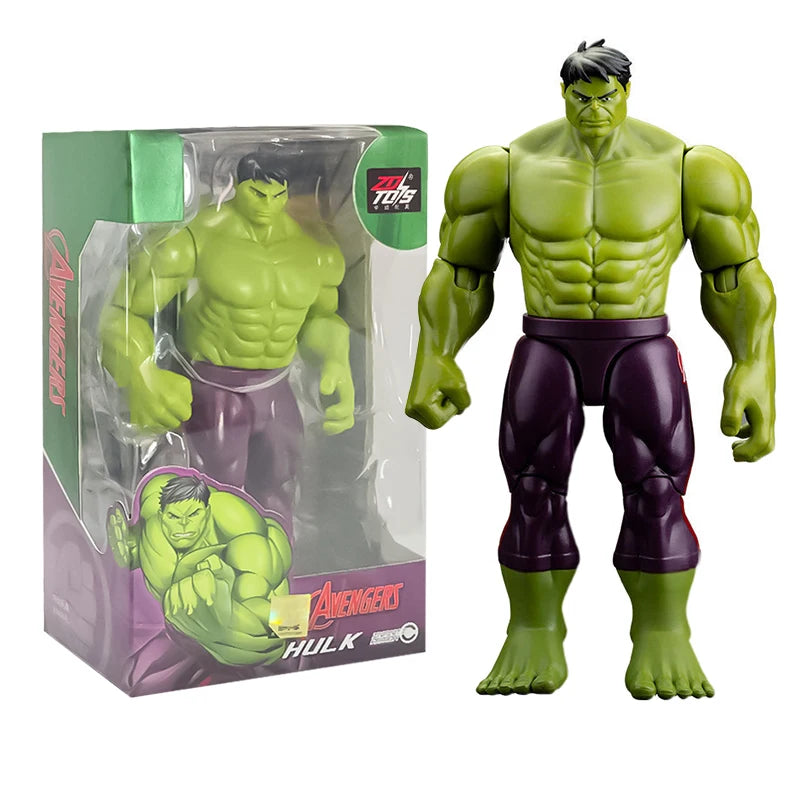 Original Avengers Legends Figure Toy Doll Spider Captain Big Miles Morales Thanos Iron Man Ghost Hulk Thor Falcon Ornament