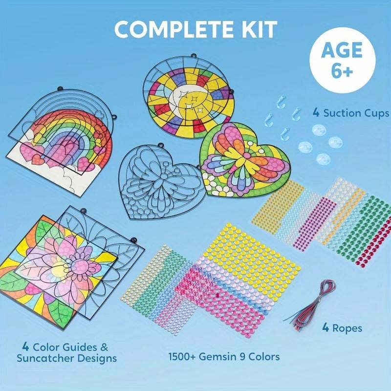 JOYFY Suncatcher Gem Art Kit finished design