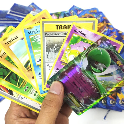 ★Newest 324Pcs Pokemon Cards Sun & Moon XY Evolutions Pokemon Booster Box Collectible Tradiner Card Game toy for children！