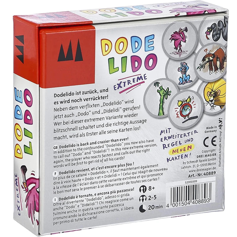 Dodelido Animals & Nature Card Game card detail