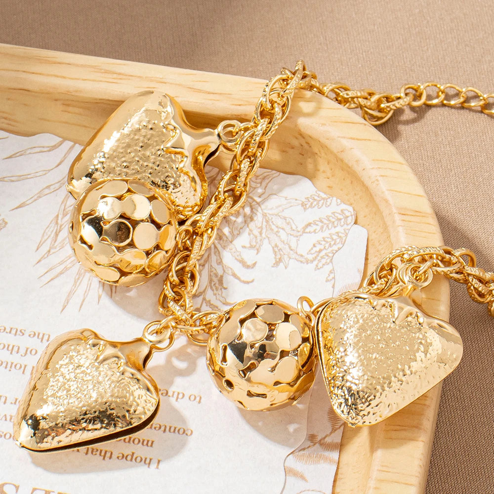 Spherical Bead Charm Bracelet gift presentation
