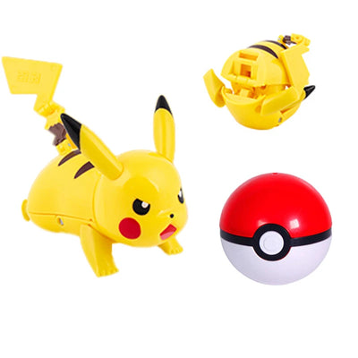 22 Styles Pokemon Action Figure Poke Ball Toy Doll Pikachu Eevee Gyarados Charizard Mew Mewtwo Elf Pocket Monster Pokeball Model
