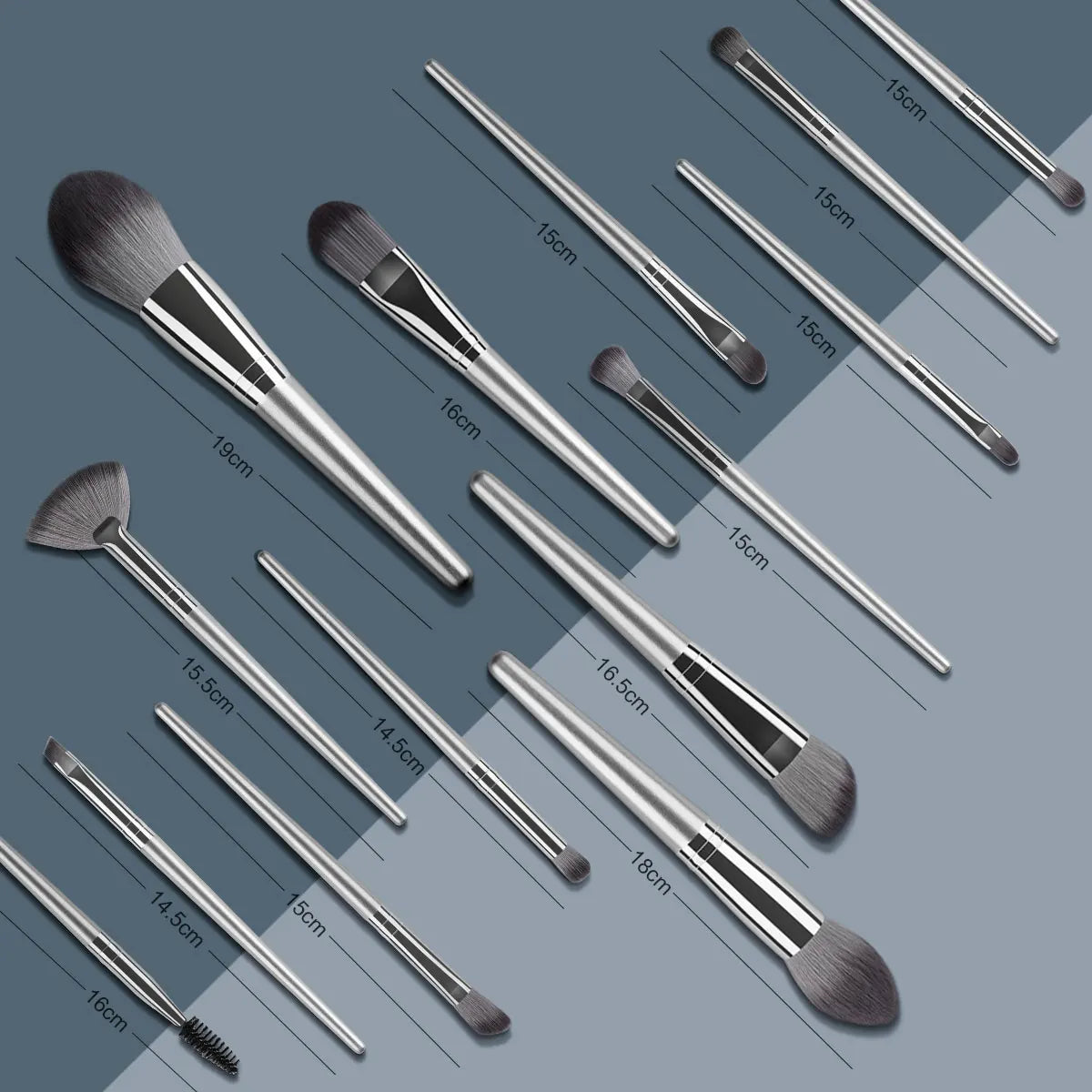 Velluna VelvetBlend Makeup Brush Set close-up