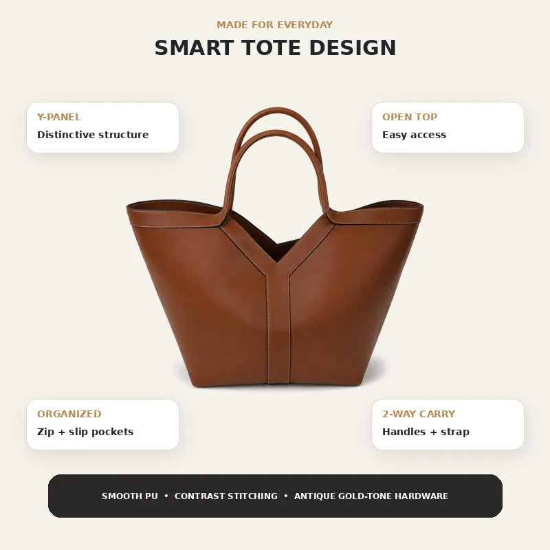 Y-Shape Tote Bag close-up