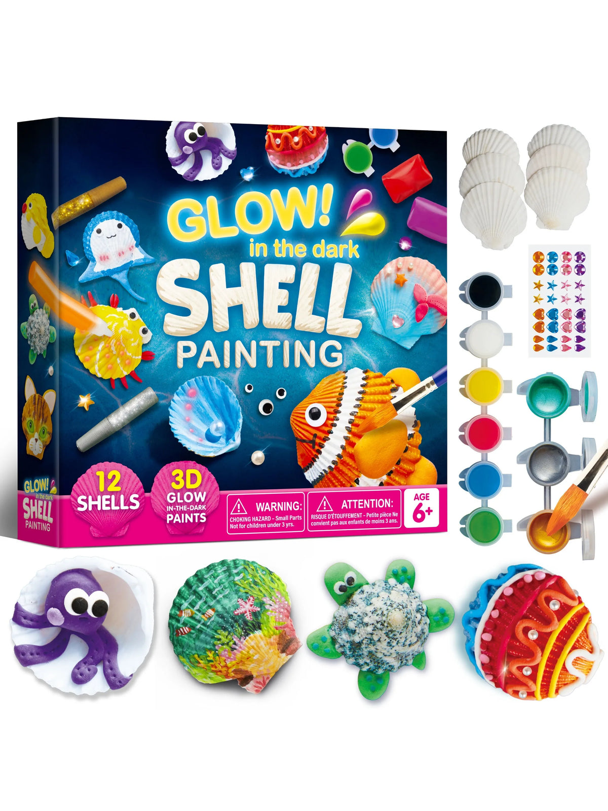 JOYFY Sea Shell Painting Kit child painting