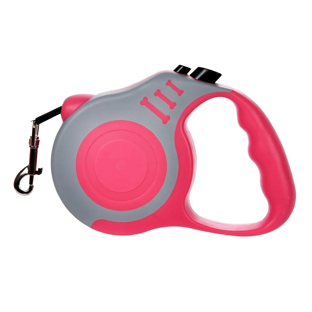 Retractable Pet Leash on large dog
