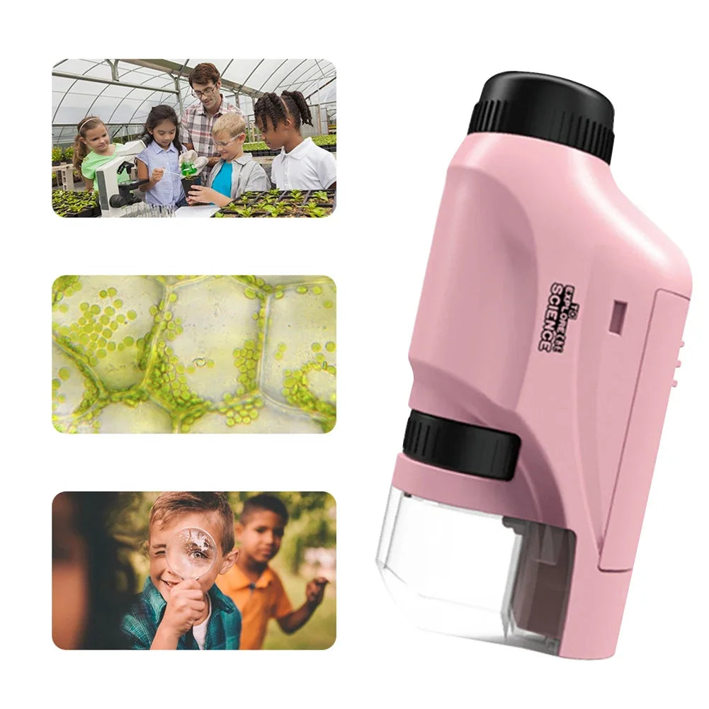 Mini Pocket Microscope packaging